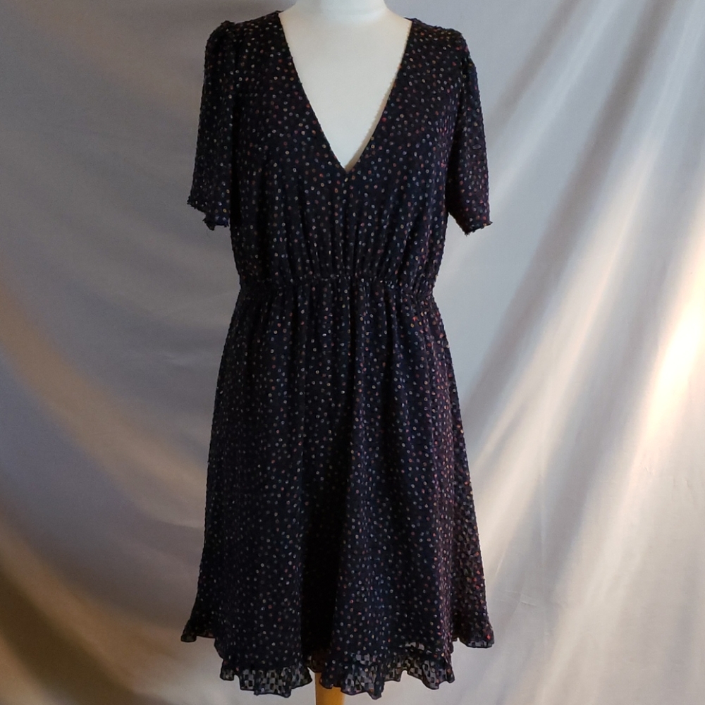 NEW Madewell V-Neck Short-sleeved Dress